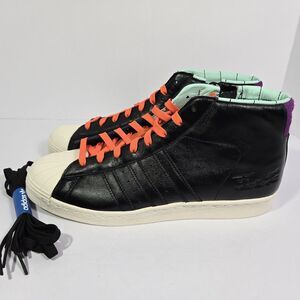 Adidas Originals Pro Model x The Simpsons Poochie IE7563 Black White Men Sz 11.5